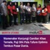 Wamenaker Kunjungi Camilan Khas Ternate, Puji Stik Pala Tafure Optimis Tembus Pasar Dunia