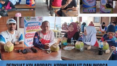 Perkuat Kolaborasi, KORMI Malut dan Inorga Gelar Bincang Bugar di Kananga Ternate.