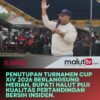 Penutupan Turnamen Banau Cup XIV 2026 Berlangsung Meriah, Bupati Halut Puji Kualitas Pertandingan Bersih Insiden.