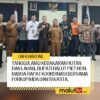 Tanggulangi Kebakaran Hutan dan Lahan, Bupati Halut Piet Hein Babua Rapat Koordinasi Bersama Forkopimda dan Swasta.