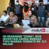 Isi Rekening ‘Zonk’, Bos Investasi Zahra Berkah Tipu Warga Ternate Rp.3,9 Miliar