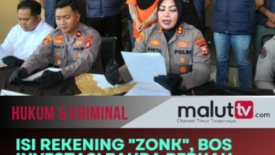 Isi Rekening ‘Zonk’, Bos Investasi Zahra Berkah Tipu Warga Ternate Rp.3,9 Miliar
