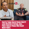 Soal RJ Tanpa Syarat Kasus Bela72 yang Menelan 6 Korban Jiwa, Pakar Hukum Pidana Nilai Kejati Malut Keliru.