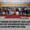 Di Panggung KKR Akbar Pendeta Risuli Lubis, Bupati Piet Hein Babua Meyakini Halut Selalu dalam Pernyetaan Tuhan.