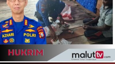 Gagalkan Bom Ikan di Halsel, Ditpolairud Polda Malut Sita Pupuk CAN dan Dua Botol Peledak