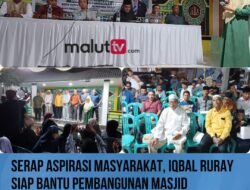 Serap Aspirasi Masyarakat, Iqbal Ruray Siap Bantu Pembangunan Masjid Arrahman Kalumata Lewat Pokir.