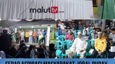 Serap Aspirasi Masyarakat, Iqbal Ruray Siap Bantu Pembangunan Masjid Arrahman Kalumata Lewat Pokir.
