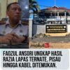 Faozul Ansori Ungkap Hasil Razia Lapas Ternate, Pisau hingga Kabel Ditemukan.