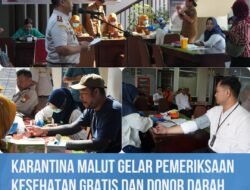 Karantina Maluku Utara Gelar Pemeriksaan Kesehatan Gratis dan Donor Darah Jelang HUT ke-149