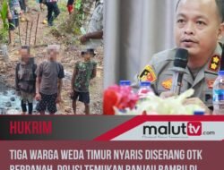 Tiga Warga Weda Timur Nyaris Diserang OTK Berpanah, Polisi Temukan Ranjau Bambu di Lokasi