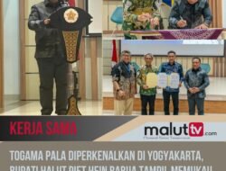 TOGAMA PALA diperkenalkan di Yogyakarta, Bupati Piet Hein Babua Tampil Memukau di Kuliah Umum UGM.