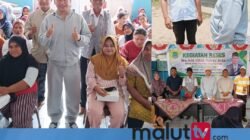 Serap Aspirasi Warga Soasio Loloda, Iqbal Ruray Tetapkan Jalur Loloda-Ibu dan Pembangunan SMAN 4 Halbar Jadi Skala Prioritas Reses. 
