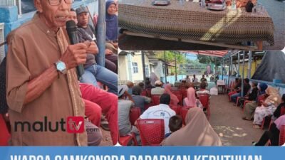 Warga Gamkonora Paparkan Kebutuhan Mereka di Forum Reses, Iqbal Ruray Janji Siap Kawal dan Menindaklanjutinya.