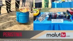 Ditjenpas Malut Musnahkan 45 HP dan Ratusan Barang Terlarang Hasil Razia Lapas.