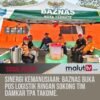 Sinergi Kemanusiaan: Baznas Buka Pos Logistik Ringan Sokong Tim Pemadam Kebakaran TPA Takome.