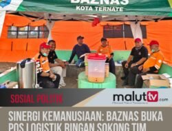 Sinergi Kemanusiaan: Baznas Buka Pos Logistik Ringan Sokong Tim Pemadam Kebakaran TPA Takome.