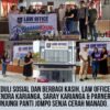 PEDULI SOSIAL DAN BERBAGI KASIH, LAW OFFICE HENDRA KARIANGA, SARAY KARIANGA & PARTNERS KUNJUNGI PANTI JOMPO SENJA CERAH MANADO