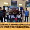 BRI dan Dinas Perikanan Halbar Salurkan Kartu KUSUKA untuk Nelayan Desa Saria