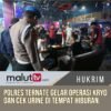 Polres Ternate Gelar Operasi KRYD dan Cek Urine di Tempat Hiburan Malam.