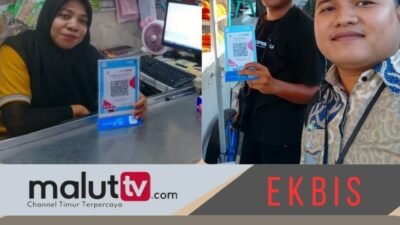 Pedagang Lokal Go Digital: Lebih Praktis, BRI Ternate Fasilitasi Pembayaran Tunai Lewat QRIS.