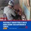 Polda Malut Tangkap Pria Pemilik Sabu di Rumah Kosong Tak Berpenghuni di Ternate.