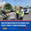 Hari Pertama Operasi Patuh Kieraha 2026, Polres Ternate Tilang 69 Kendaraan.