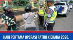 Hari Pertama Operasi Patuh Kieraha 2026, Polres Ternate Tilang 69 Kendaraan.