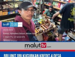 BRI Unit Obi Kucurkan Kredit 4 Desa, Dongkrak Ekonomi Warga Pulau di Malut.