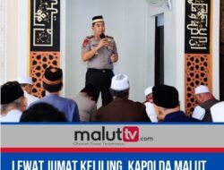 Lewat Jumat Keliling, Kapolda Malut Ajak Warga Jalin Persaudaraan.