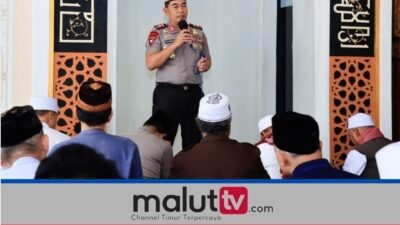 Lewat Jumat Keliling, Kapolda Malut Ajak Warga Jalin Persaudaraan.