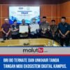 BRI BO Ternate dan Unkhair Tanda Tangan MoU Ekosistem Digital Kampus.