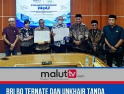 BRI BO Ternate dan Unkhair Tanda Tangan MoU Ekosistem Digital Kampus.