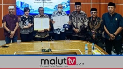 BRI BO Ternate dan Unkhair Tanda Tangan MoU Ekosistem Digital Kampus.