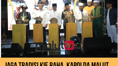 Jaga Tradisi Kie Raha, Kapolda Malut Irjen Pol. Arif Budiman Hadiri Pembukaan Legu Gam 2026.