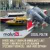Dinsos Malut Biarkan Ambulans Laut Rusak Terbengkalai di Pelabuhan Speedboat Sidangoli, Janji Kadis Ditagih!