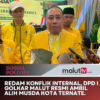 Redam Konflik Internal, DPD I Golkar Maluku Utara Resmi Ambil Alih Musda Kota Ternate!