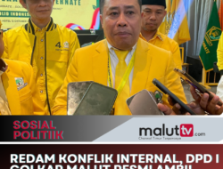 Redam Konflik Internal, DPD I Golkar Maluku Utara Resmi Ambil Alih Musda Kota Ternate!