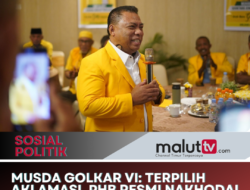 Musda Golkar VI: Terpilih Aklamasi, PHB Resmi Nakhodai Beringin Halut.