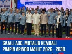 Gajali Abd Mutalib Kembali Pimpin APINDO Malut 2026–2031.