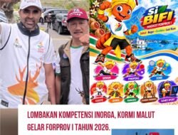 Lombakan Kompetensi Inorga, KORMI Malut Gelar FORPROV I Tahun 2026.