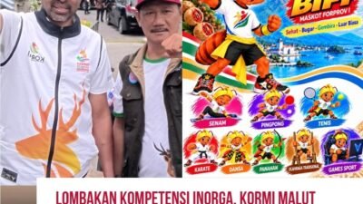 Lombakan Kompetensi Inorga, KORMI Malut Gelar FORPROV I Tahun 2026.